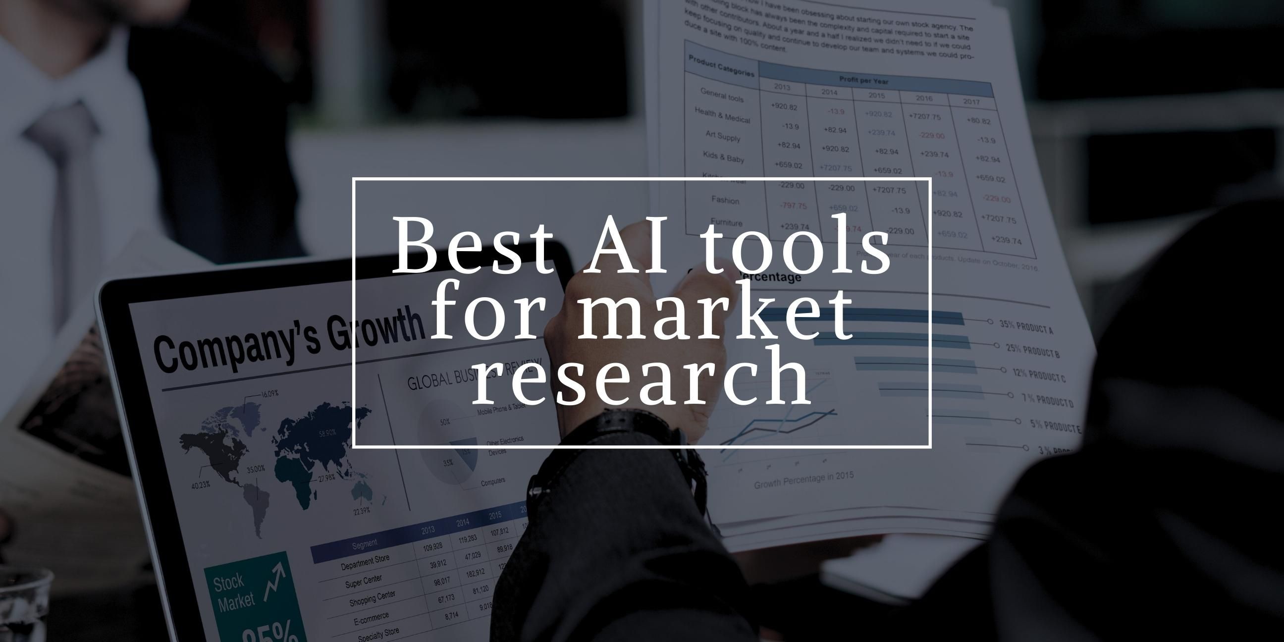 Best AI Tools for Market Research in 2024 | PopWebTools